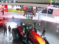 航拍爱科集团精彩亮相中国国际农机展 