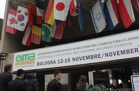 EIMA2014国际农机展开幕 中联重机盛装亮相意大利