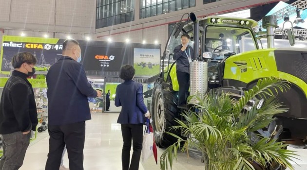 中联重科高端农机绽放第四届中国国际进口博览会1